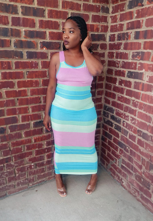 "Look Back At It" Midi Dress